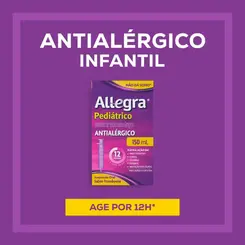 Allegra  6mg/ml Suspensão Oral Pediátrico com Copo Dosador - 150ml