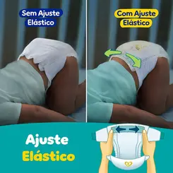 Fralda Pampers Confort Sec - Pacote Econômico XXG com 52 Unidades