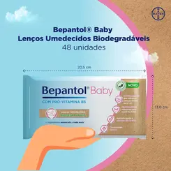 Lenços Umedecidos Bepantol Baby 48 Unidades