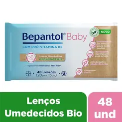 Lenços Umedecidos Bepantol Baby 48 Unidades