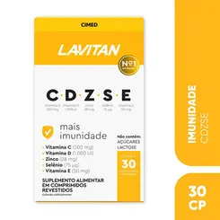 Lavitan Imunidade CDZSE - 30 Comprimidos Revestidos