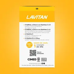 Lavitan Imunidade CDZSE - 30 Comprimidos Revestidos