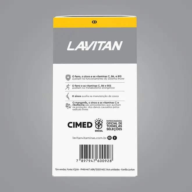 Lavitan 50+ Sênior - 60 Comprimidos