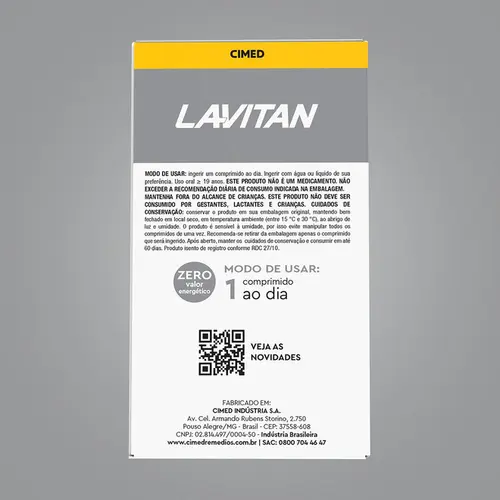 Lavitan 50+ Sênior - 60 Comprimidos
