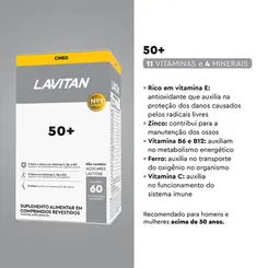 Lavitan 50+ Sênior - 60 Comprimidos