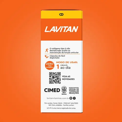 Lavitan Colágeno Tipo II - 30 Comprimidos
