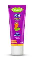 Gel Dental Carmed Minhocas com Flúor 70g