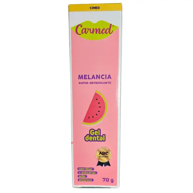 Gel Dental Carmed Melancia com Flúor 70g - CIMED
