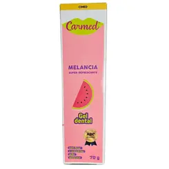 Gel Dental Carmed Melancia com Flúor 70g - CIMED