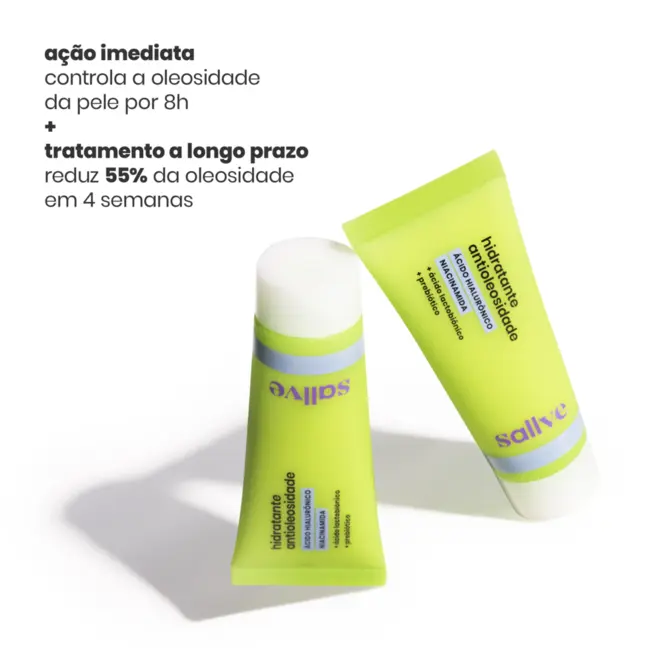 Sallve Hid Facial Antioleosidade 40G