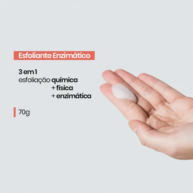 Sallve Esfoliante Enzimático Facial – 70 g