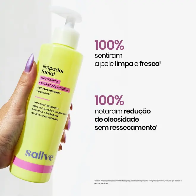 Sallve Limpador Facial 300Ml