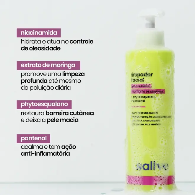 Sallve Limpador Facial 300Ml