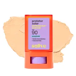 Sallve Protetor Solar Bastão FPS 90 Cor 2 – 15 g