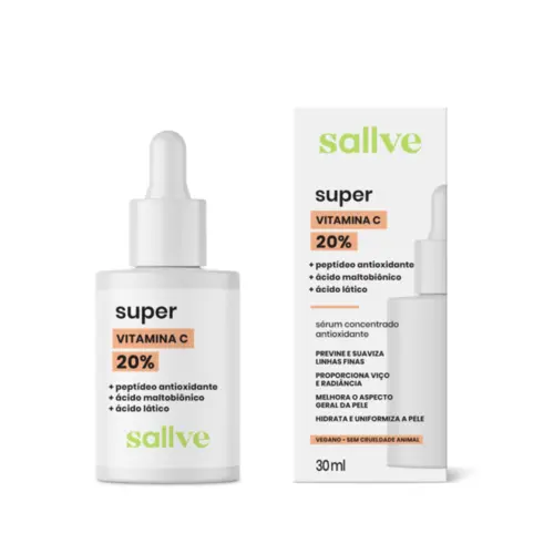 Sallve Cr Facial Super Antioxidante Vitamina C 30G