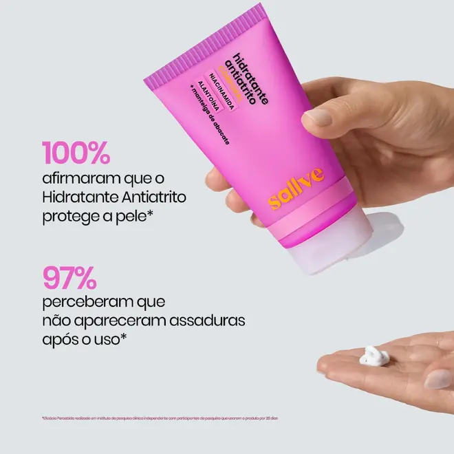 Sallve Hidratante AntiAtrito – 75 g