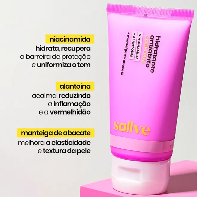 Sallve Hidratante AntiAtrito – 75 g
