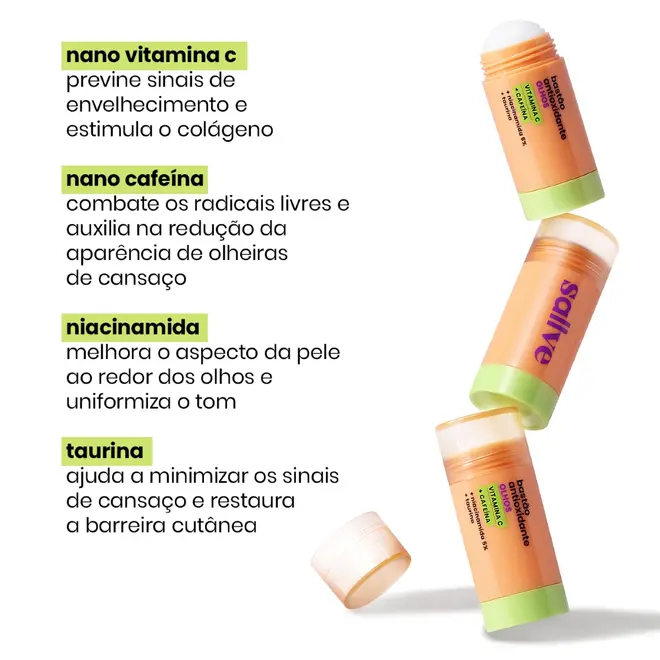 Sallve Bastão Antioxidante Olhos – 10 g