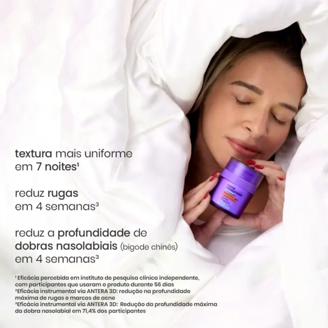 Sallve Creme Retexturizador Noturno – 30 g