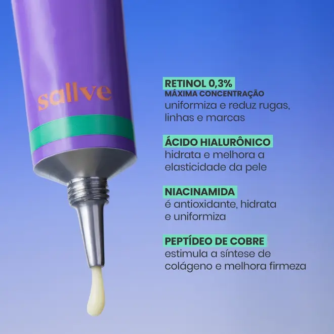Sallve Sérum Antissinais – 30 g