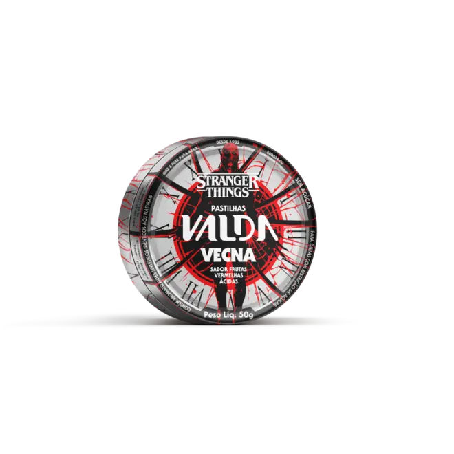 Valda Friends Stranger Things Frutas Vermelhas 50G