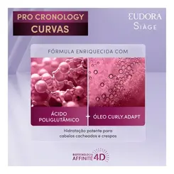 Creme Para Pentear Siàge Pro Cronology Volume Curvas 300ml