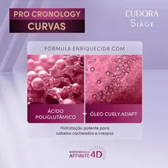 Creme Para Pentear Siàge Pro Cronology Curvas 300ml Eudora