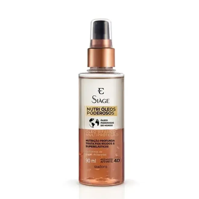 Oleo Capilar Siage Nutri Oleos Poderosos 90Ml
