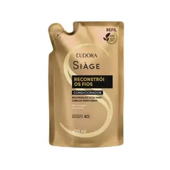 Condicionador Siage Reconstroi Fios 400Ml Eudora Refil