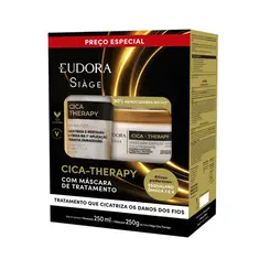 Kit Siage Cica-Therapy Shampoo 250Ml+Mascára 250G Eudora