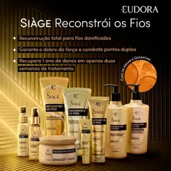 Sh Siage Reconstroi Fios 400Ml Eudora Refil