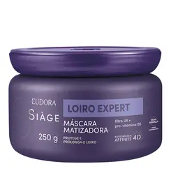 Mascára Tratamento Siage Loiro Expert Desamarelador 250G Eudora