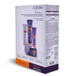 Kit Siage Liso Intenso Shampoo 250Ml+Condicionador 125Ml Eudora