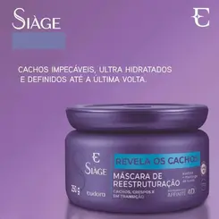 Máscara Tratamento Siage Revela Cachos 250G Eudora
