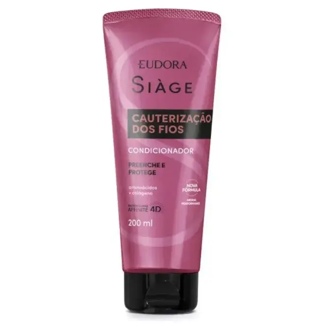 Condicionador Siàge Cauterização Dos Fios 200ml Eudora
