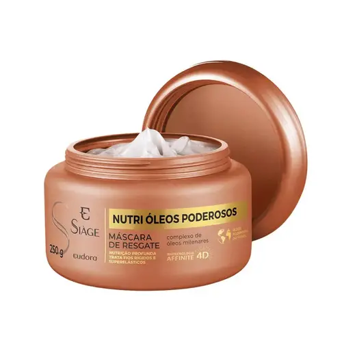 Máscara Tratamento Siage Nutri Oleos Poderosos 250G Eudora