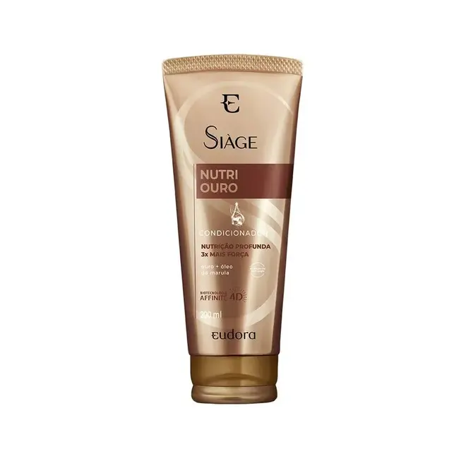 Condicionador Siàge Nutri Ouro 200ml Eudora