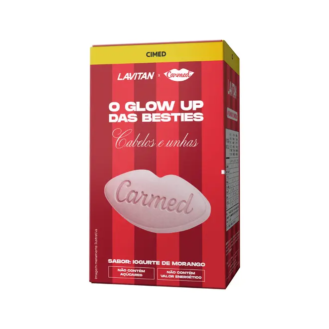 Lavitan Carmed Cabelos e Unhas com 60 Comprimidos Cimed