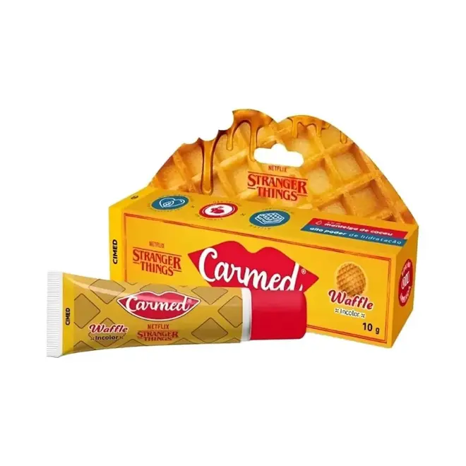 Protetor Labial Carmed Stranger Things Waffle 10g