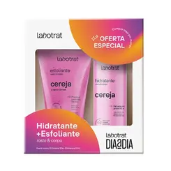 Kit Esfoliante E Hidratante Cereja Corporal Facial Labotrat