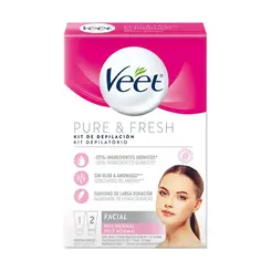 Kit Veet Depilação Pure 50ml + Creme Pós Depilatório 50ml