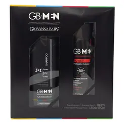 Kit Giovanna Baby Shampoo 3 em 1 300Ml + Desodorante Aerossol Power 150Ml / 90G Men