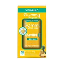 Gummy Vitamina D 2000ui c/30 gomas Abacaxi
