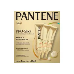 Ampola Pantene Reestruturação Molecular 15ml 3 unidades