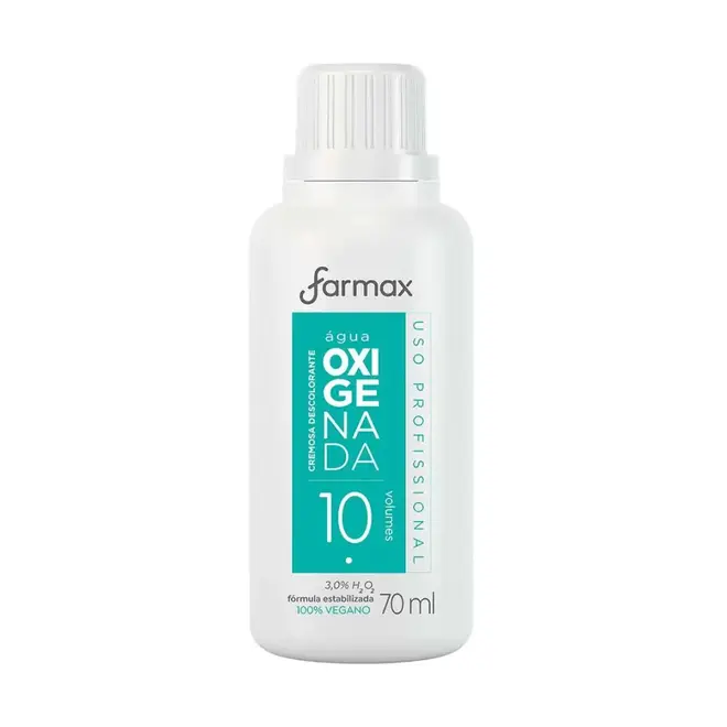 Água Oxigenada Cremosa Farmax 10 Volumes com 70ml