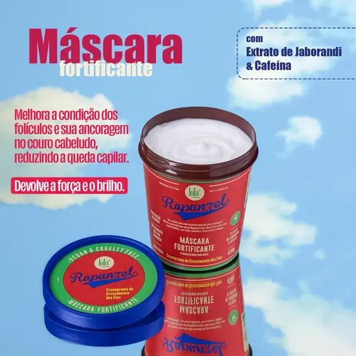 Máscara Lola Rapunzel 450g