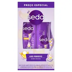 Kit Seda Liso Perfeito Shampoo 300 mL + Condicionador 190 mL