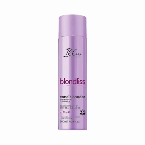 Condicionador Illus Blondliss Matizador e Iluminador 300ml