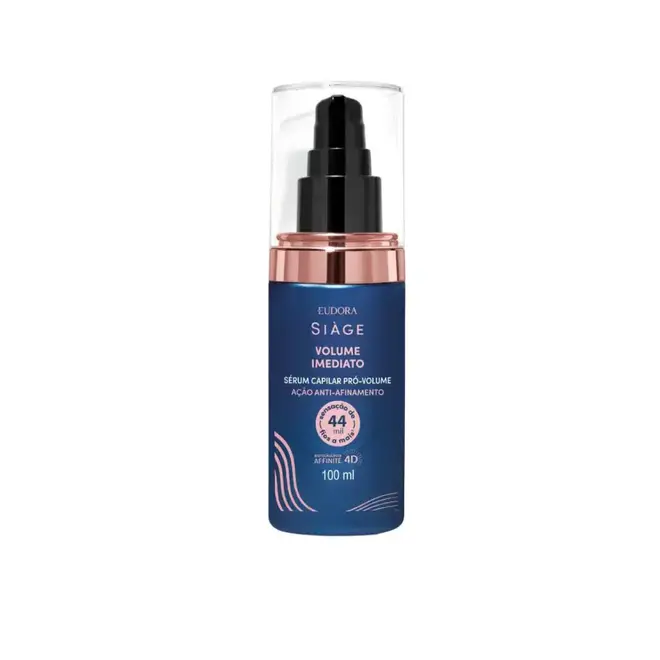 Sérum Capilar Eudora Siàge Volume Imediato 100ml