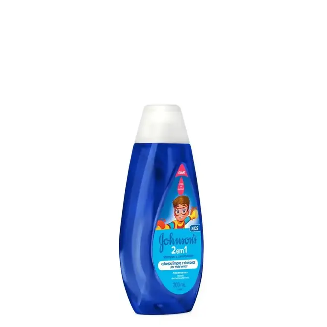 Shampoo e Condicionador Johnson's 2 em 1 200ml